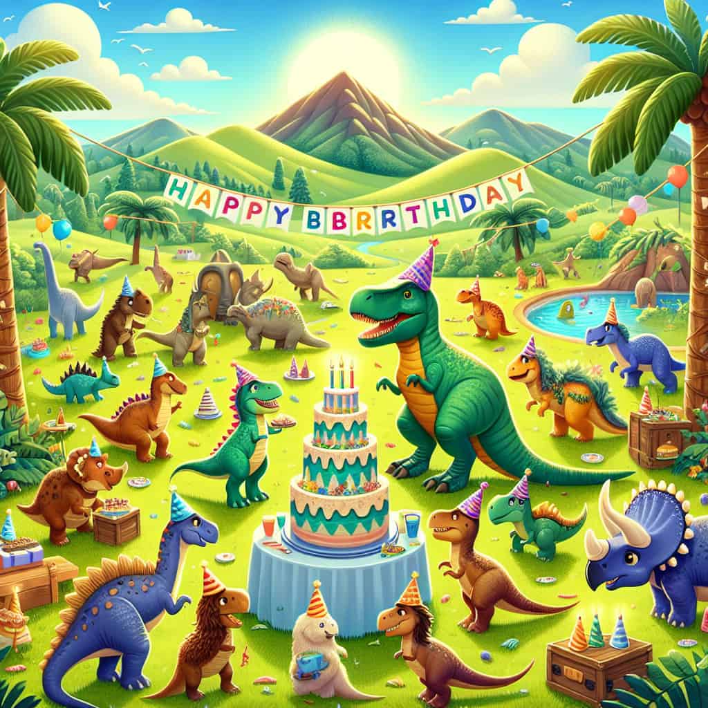 juegos de palabras-de-cumpleaños-de-dinosaurios